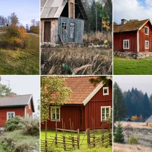 att upptäcka släktens gamla fastigheter genom historiska register