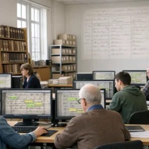 Framtidens arkiv hur AI, handskriftsläsning och öppen data kan förändra släktforskningen