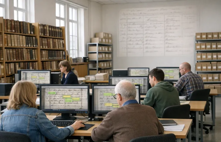 Framtidens arkiv hur AI, handskriftsläsning och öppen data kan förändra släktforskningen