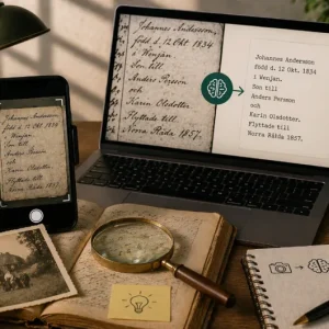 AI-verktyg för släktforskning - så tolkar du gammal handskrift och får nya ledtrådar