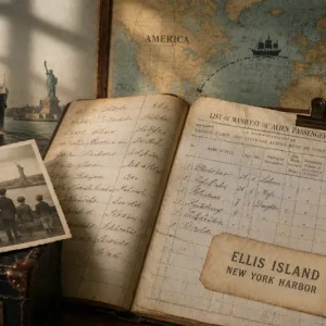 Spåra emigrerade släktingar i Amerika - från kyrkboken till Ellis Island