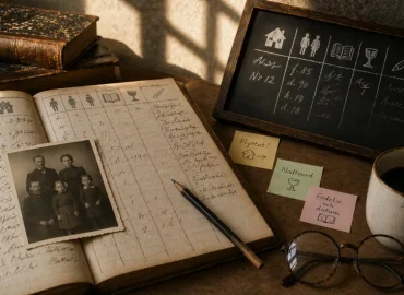 Husförhörslängder - dechiffrera prästens anteckningar och förstå kolumnerna